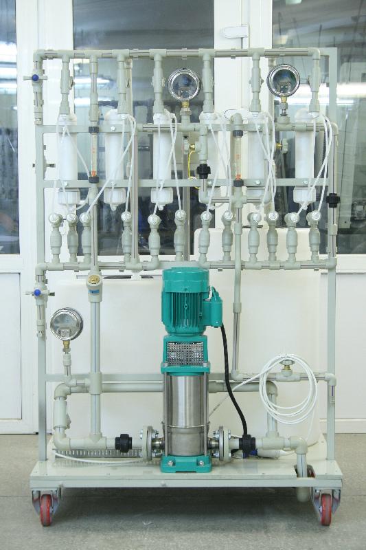 Установка очистки воды с нанофильтрационными и обратноосмотическими  мембранами